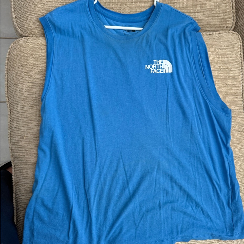 North Face cut off Tee
